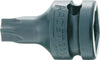 HAZET Impact screwdriver socket (TORX®) 995S-T45 ∙ Square, hollow 12.5 mm (1/2 inch) ∙ Inside TORX® profile ∙∙ T45