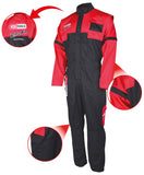 Overall-red-black, M