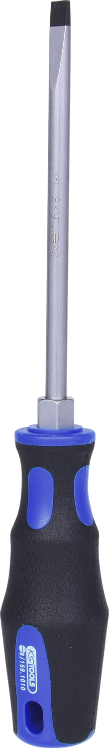 ERGOTORQUEplus screwdriver for slotted screws, 8mm, 265mm