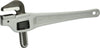 Aluminium single-handed pipe wrench, 1.1/2"