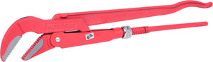Pipe wrench 45° angled, 2"