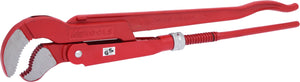 Swed. pattern pipe wrench 45°angled,2"