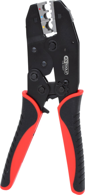 Crimping pliers for insulated terminals, 220mm