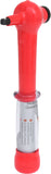 1/4" mini torque wrench with protective insulation and reversible ratchet head, 5-25Nm