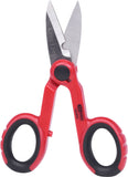 Uni workshop scissors, 140mm, red