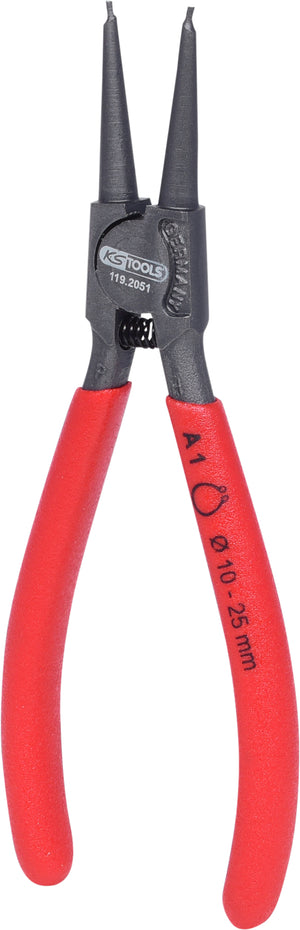 Circlip pliers for external circlips, 10-25 mm