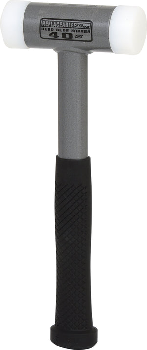 Recoil free soft faced hammer, 850g