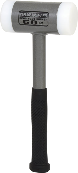 Recoil free soft faced hammer, 1670g