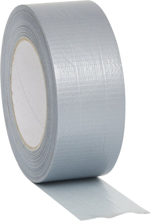 Fabric adhesive tape, silver,50mm x 50m