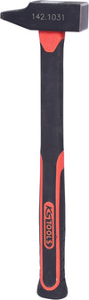 Schlosserhammer, Fiberglasstiel, französische Form, 250g
