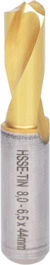 Forets à dépointer HSSE TiN, 6,5mm