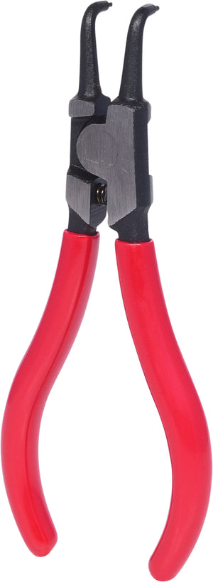 Circlip pliers for external circlips, angled, 130mm