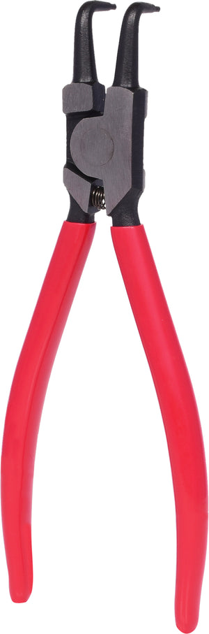 Circlip pliers for external circlips, angled, 230mm