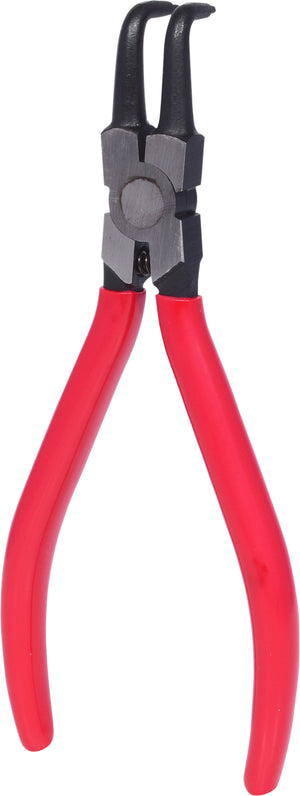 Circlip pliers for internal circlips, angled, 160mm