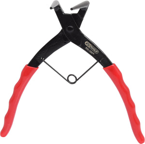 Long arm circlip pliers for external circlips, angled