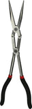 Double jointed flat pliers, extra long