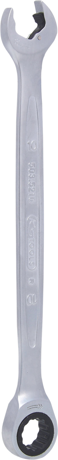 DUO GEARplus Jeu de clés mixtes à cliquet avec système de cliquet dans la fourche 10 mm