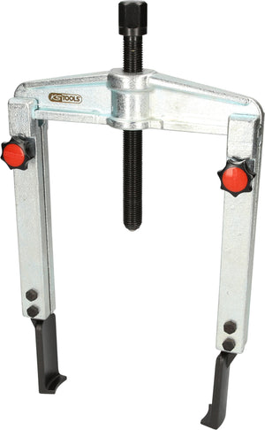 Quick adjustment universal 2 arm puller set with narrow and extended legs, 25-130 mm, 200 mm