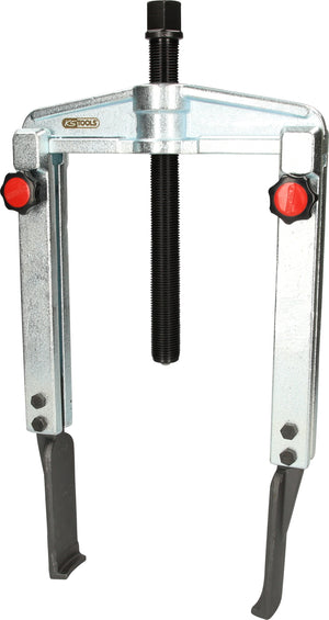 Quick adjustment universal 2 arm puller set with narrow and extended legs, 50-160 mm, 300 mm