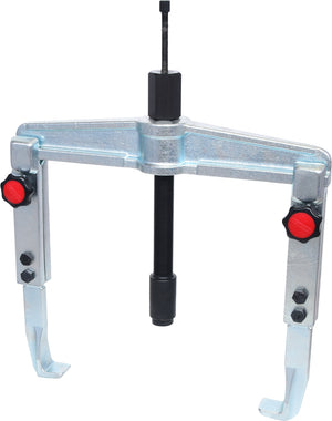 Hydraulic quick release universal 2 arm puller with extended legs, 80-350 mm, 225 mm
