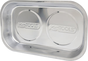 Stainless steel magnetic tray, 140x240mm