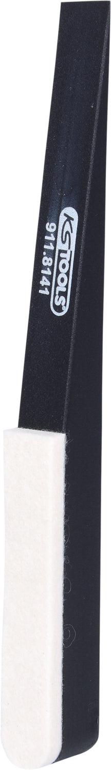 Moulding wedge with felt, 250x20mm