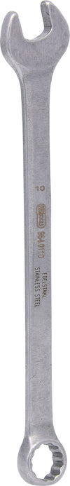 EDELSTAHL Ringmaulschlüssel, 10mm, abgewinkelt