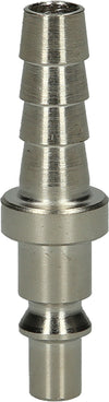 Raccord pneumatique en métal avec embout de tuyau, Ø 10 mm, 58 mm