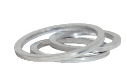 Aluminium seals for oil sump drain plug, pack of 25, M17