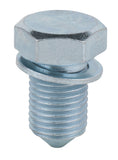 Oil sump drain plug, external hexagon 19mm, M14x1,5x17,5mm, pack of 10