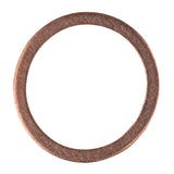 Copper washer, external-Ø 18mm, internal-Ø 14mm, pack of 25