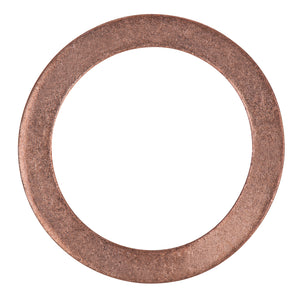 Copper washer, external-Ø 26mm, internal-Ø 19mm, pack of 25