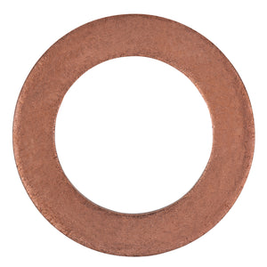 Copper washer, external-Ø 24mm, internal-Ø 15mm, pack of 25