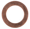 Copper washer, external-Ø 25,5mm, internal-Ø 16mm, pack of 10