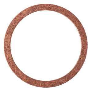 Copper washer, external-Ø 27mm, internal-Ø 22mm, pack of 25