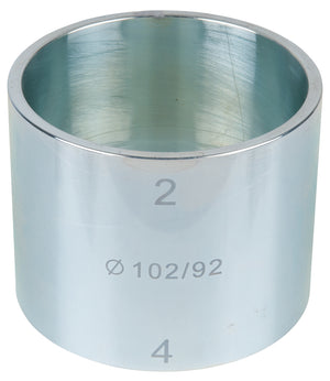 Pressure sleeve, internal Ø 92 mm, external Ø 102 mm