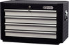 MASTERline tool cabinet top chest,with 4 drawers black/silver