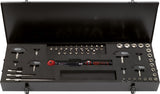 3/8" Coffret de clés dynamométriques ERGOTORQUE®precision 10-50 Nm à carré d'entraînement bouton, 41 pcs. 