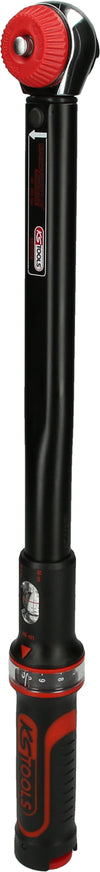 3/8" ERGOTORQUE®precision torque wrench with rotary mushroom ratchet head, 10-50Nm