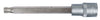 Bit-Stecknuss für RIBE®-Schrauben, M14, Länge 140 mm