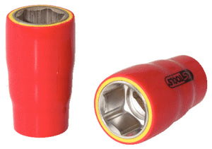 1/2" socket with protective insulation, 23mm
