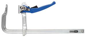 Steel lever clamp with quick release, 80x160mm
