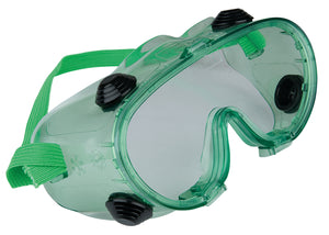 Goggles with elastic headband - transparent, CE EN 166