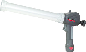 Cordless cartridge gun 600 ml with 2 batteries and 1 charger