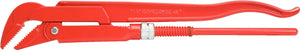 Pipe wrench 45° angled, 1"