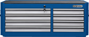 MASTERline large tool cabinet top chest, with 8 drawers blue/silver