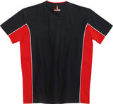 T-shirt, red-black, extra long
