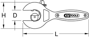 Coupe-tubes à cliquet, Ø 3 - 13,0 mm 