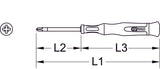 Precision screwdriver, PZ 0 x 3