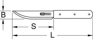TITANplus Universal knife, 250mm